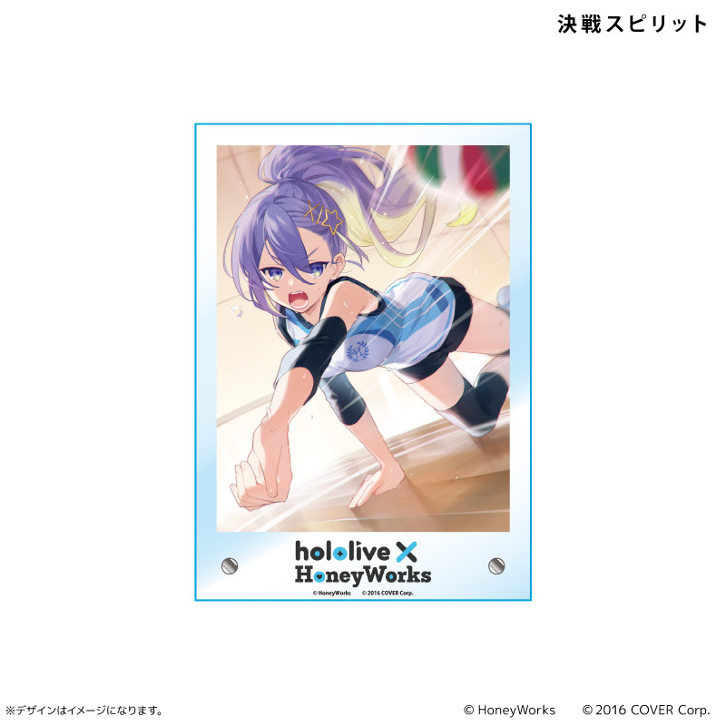 (PO) hololive x HoneyWorks Acrylic Board Kessen Spiritto Image_1