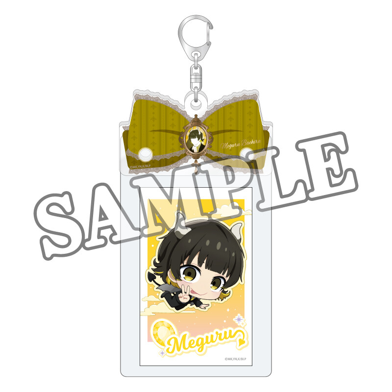 (PO) Blue Lock Acrylic Card Case with Photo Card The Seven Deadly Sinners Motif Bachira Meguru Image_1