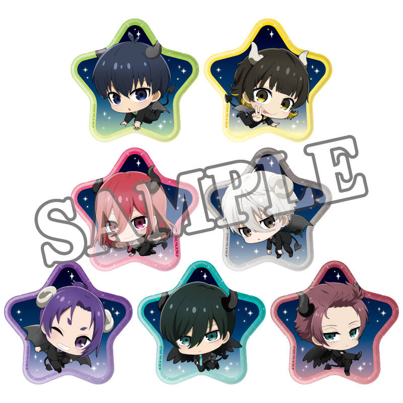 (PO) Blue Lock Trading Star Can Badge Seven Deadly Sinners Deformed [BOX] Image_1
