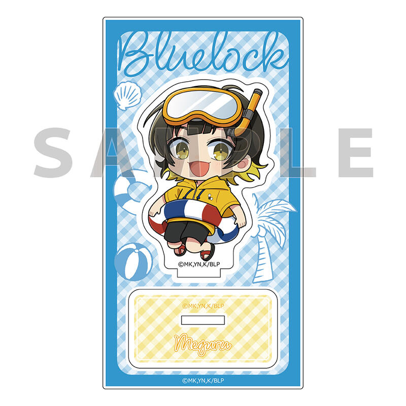 (PO) Blue Lock Acrylic Stand Bachira Meguru / Vacances Image_1