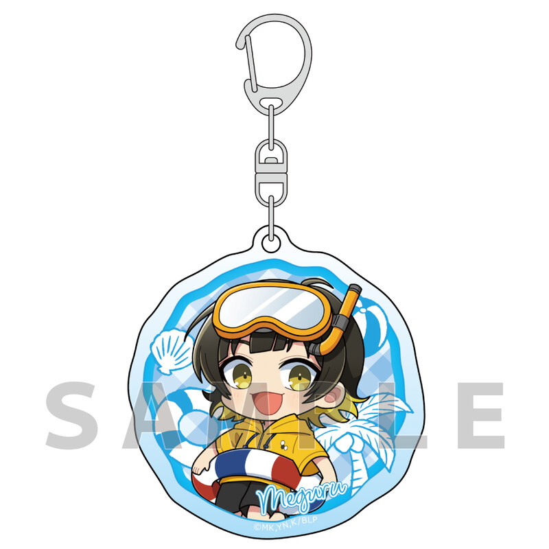 (PO) Blue Lock Acrylic Key Chain Bachira Meguru / Vacances Image_1