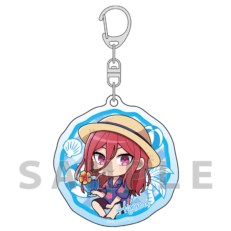 (PO) Blue Lock Acrylic Key Chain Chigiri Hyoma / Vacances Image_1