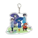 (PO) Deka Acrylic Key Chain Milgram 01 Haruka & Futa & Shidou & Kazui & Mikoto Rainy Season Ver. (Graff Art Illustration) Image_1