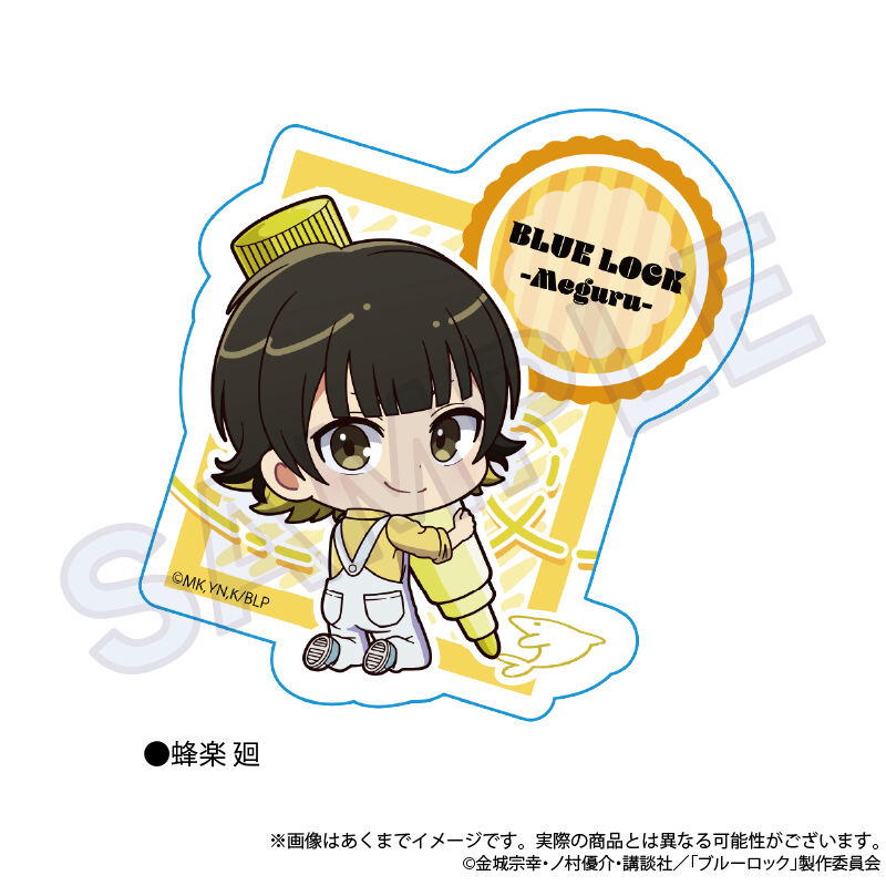 (PO) Blue Lock Sticker Oekakiccho Ver. Bachira Meguru Image_1