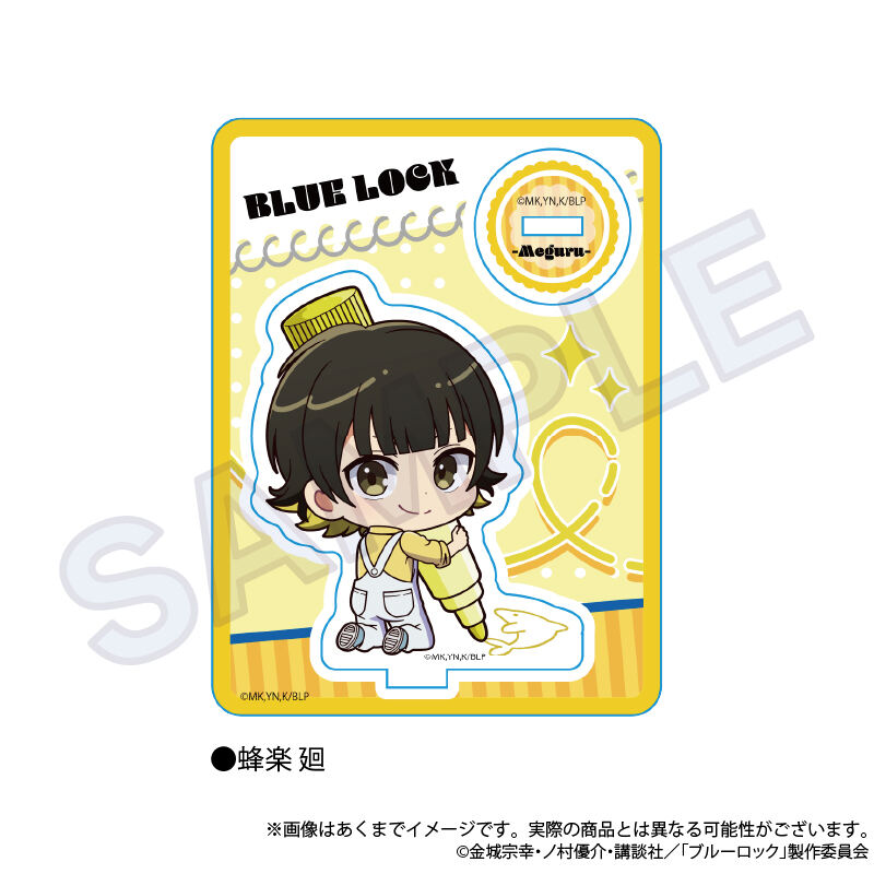 (PO) Blue Lock Mini Character Stand Oekakiccho Ver. Bachira Meguru Image_1