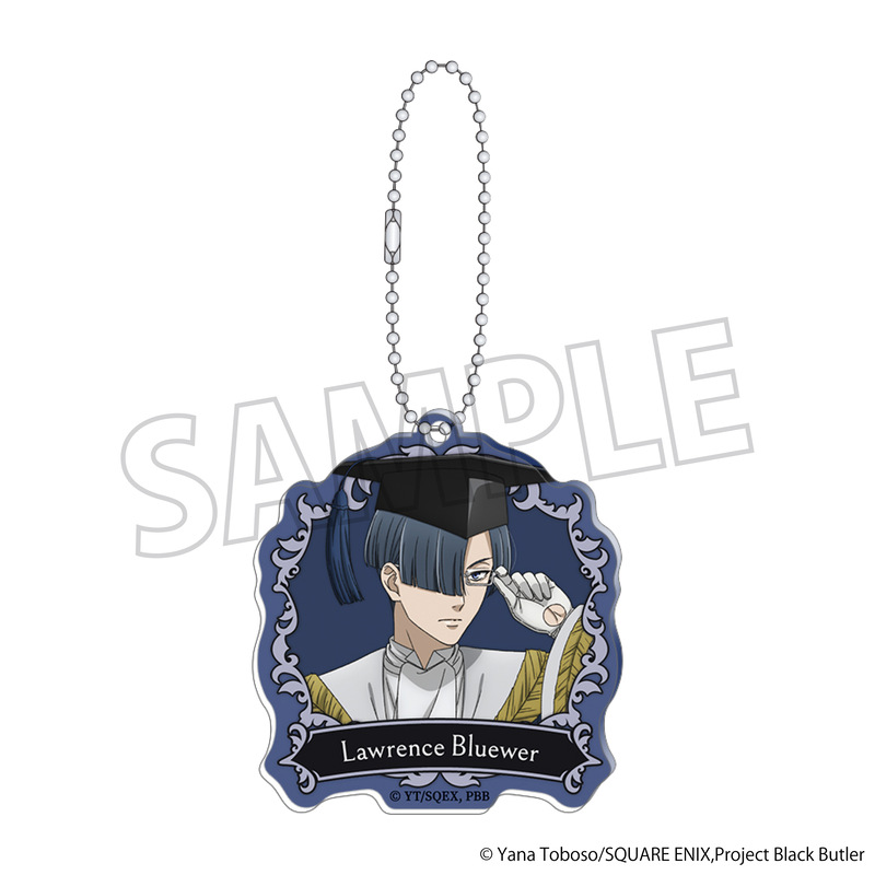 (PO) Black Butler Public School Arc Acrylic Key Chain Lawrence Bluewer Image_1