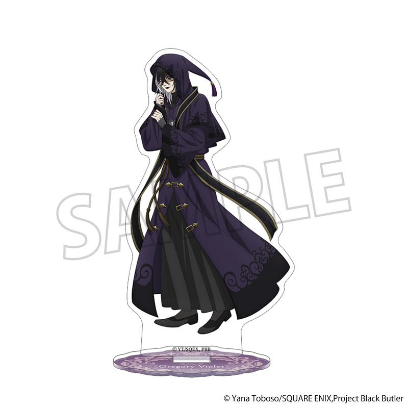 (PO) Black Butler Public School Arc Acrylic Stand Gregory Violet Image_1