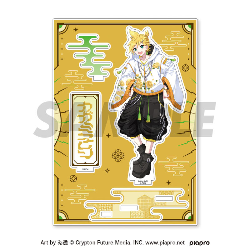 (PO) Piapro Characters -Japunk Style- Acrylic Stand Kagamine Len Image_1