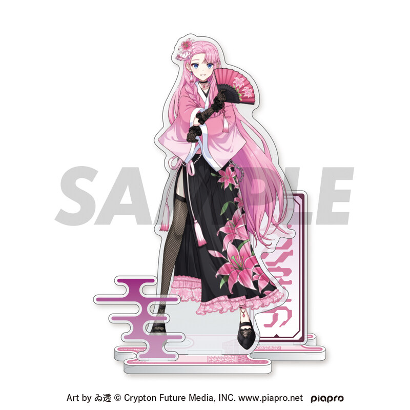 (PO) Piapro Characters -Japunk Style- Acrylic Stand Megurine Luka Image_2