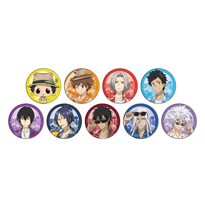 (PO) Can Badge Reborn! 61 Aloha Shirt Ver. (Original Illustration) [BOX] Image_1