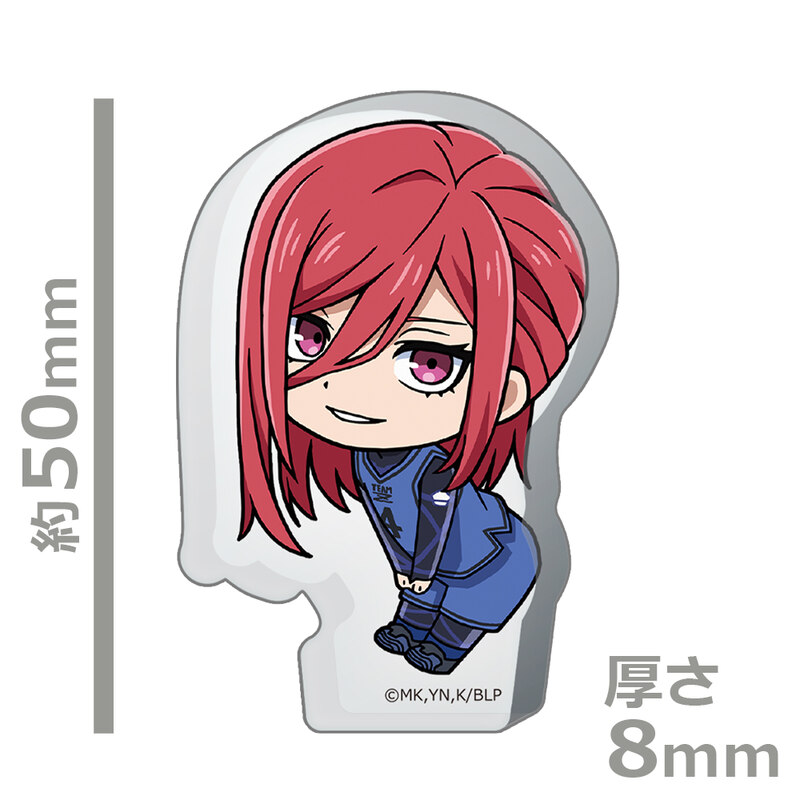 (PO) Blue Lock -Episode Nagi- The Movie Tsunpittu Thickness Acrylic Stand Chigiri Hyoma Image_3