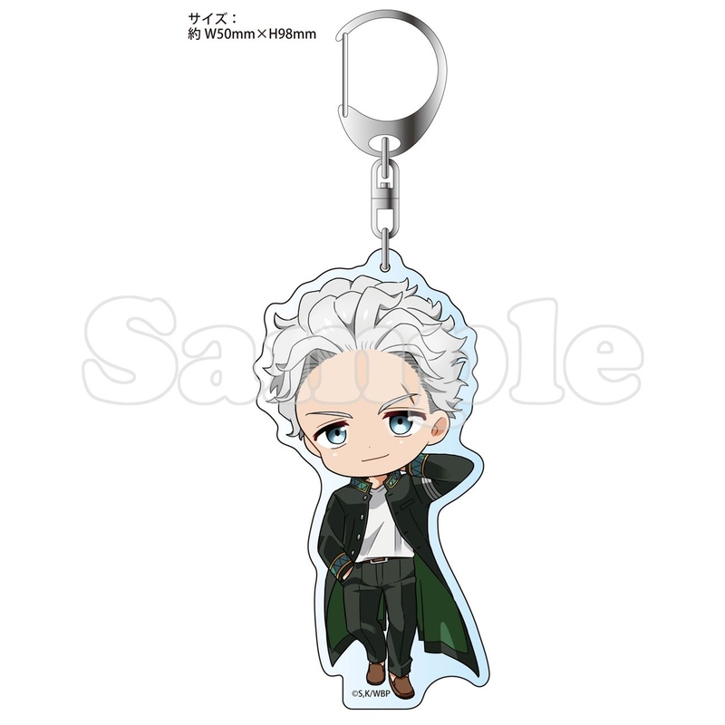 (PO) Wind Breaker Original Illustration Acrylic Key Chain Umemiya Hajime Image_1