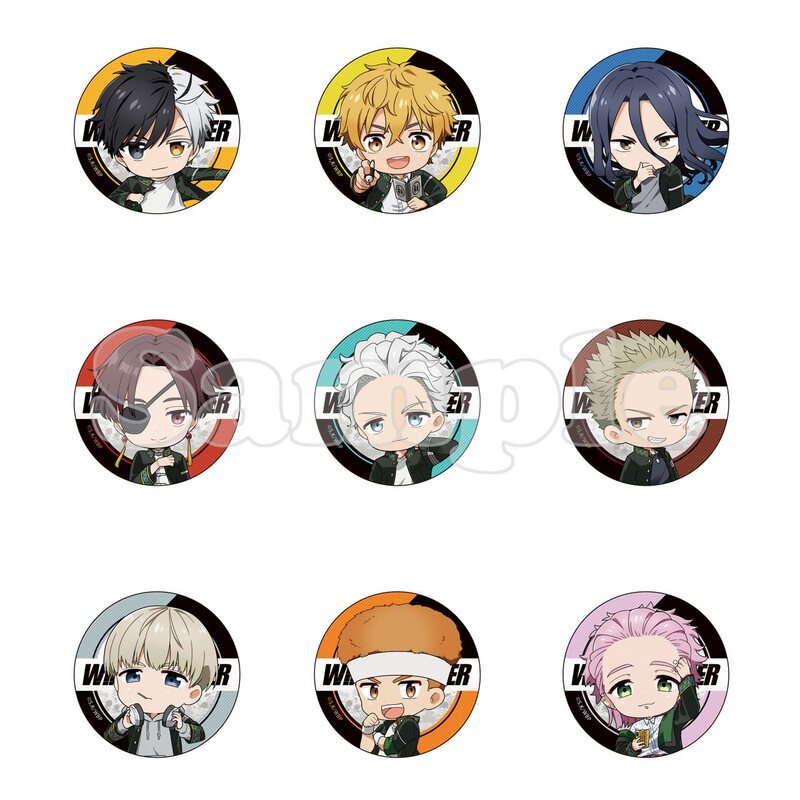 (PO) Wind Breaker Original Illustration Trading Can Badge [BOX] Image_1