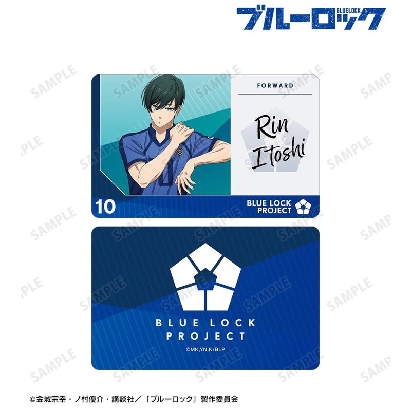 (PO) Blue Lock Original Illustration Itoshi Rin Uploading Before The Game Ver. Player Card Image_2