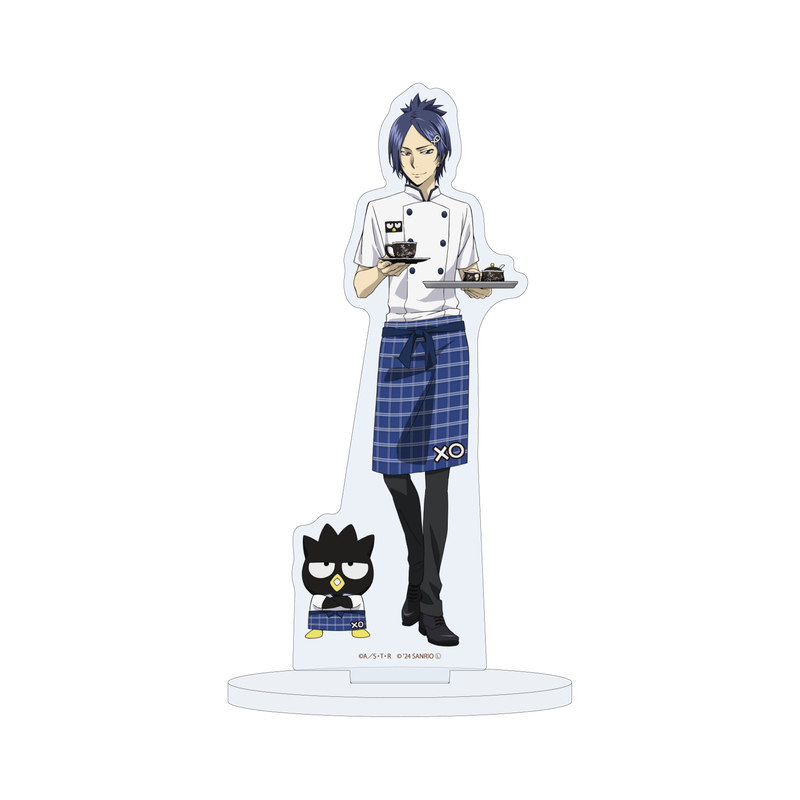 (PO) Acrylic Stand Reborn! x SANRIO CHARACTERS 23 Rokudo Mukuro x Bad Badtz-Maru (Collaboration Illustration) Image_1