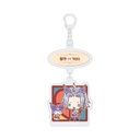 (PO) Linked Acrylic Key Chain Reborn! x SANRIO CHARACTERS 03 Gokudera Hayato x Kuromi (Mini Character Illustration) Image_1