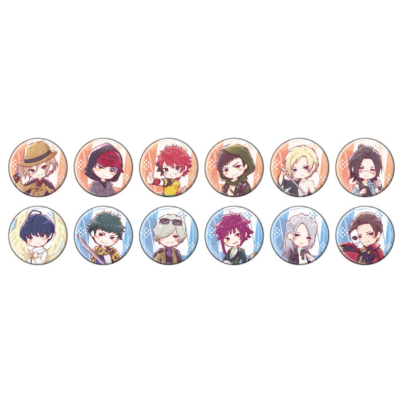 (PO) Can Badge A3! 02 Autumn Troupe & Winter Troupe (Graff Art Illustration) [BOX] Image_1