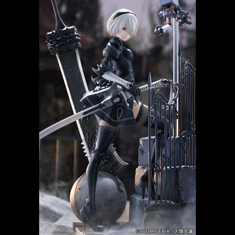 (PO) NieR:Automata Ver1.1a 1/7 Scale Figure 2B (YoRHa No. 2 Type B) -Search- Image_3