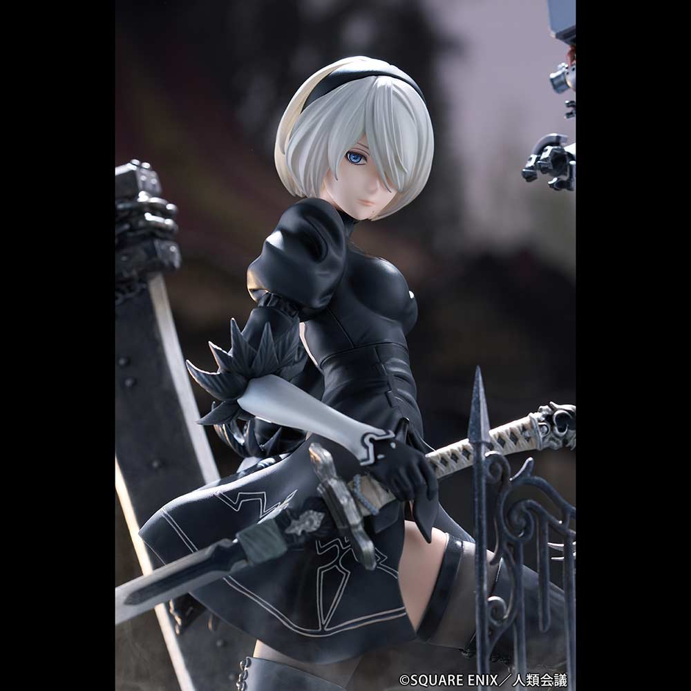 (PO) NieR:Automata Ver1.1a 1/7 Scale Figure 2B (YoRHa No. 2 Type B) -Search- Image_4