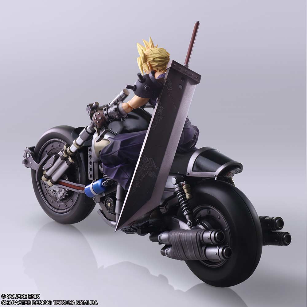 (PO) Final Fantasy VII Bring Arts - Cloud Strife & Hardy Daytona Image_3