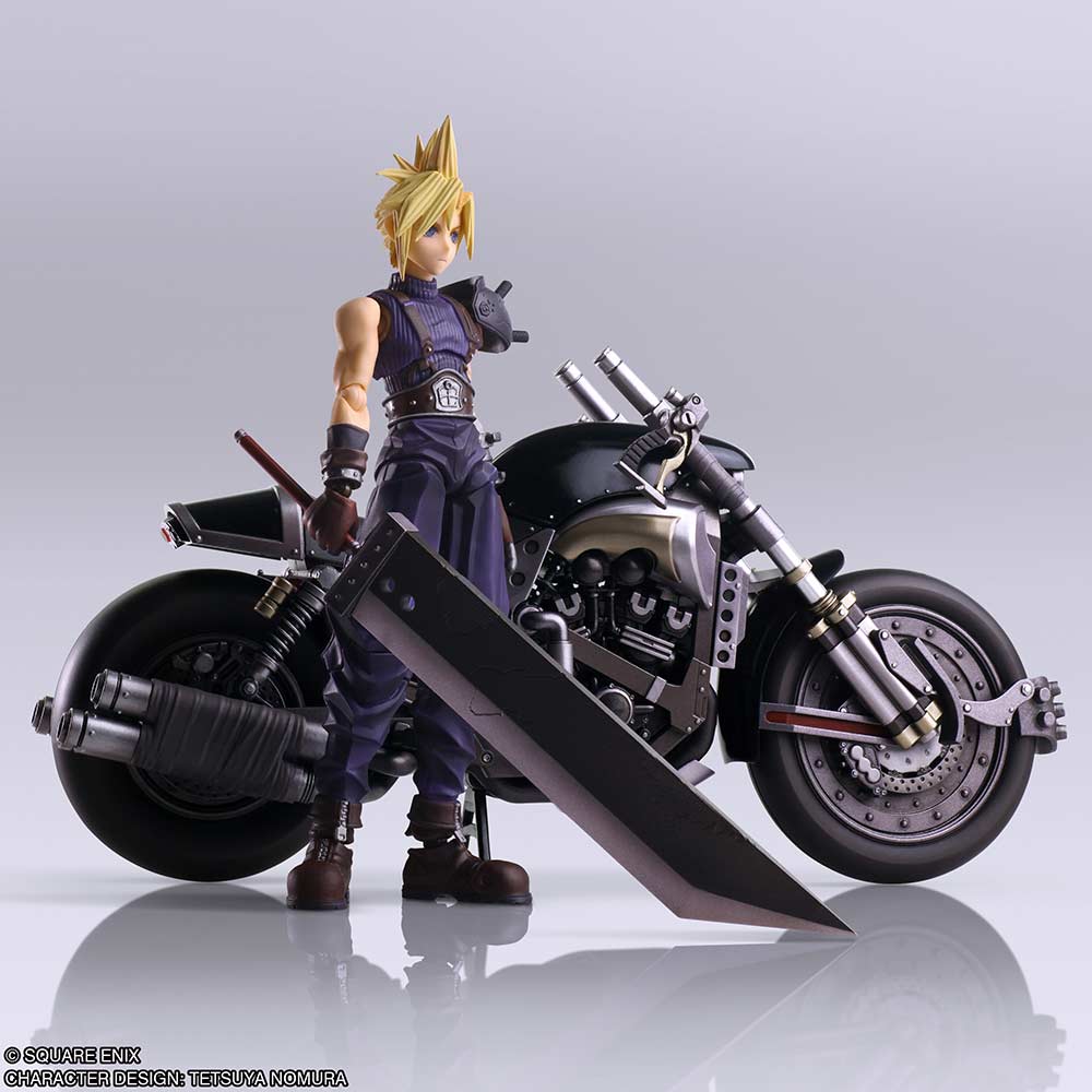 (PO) Final Fantasy VII Bring Arts - Cloud Strife & Hardy Daytona Image_5