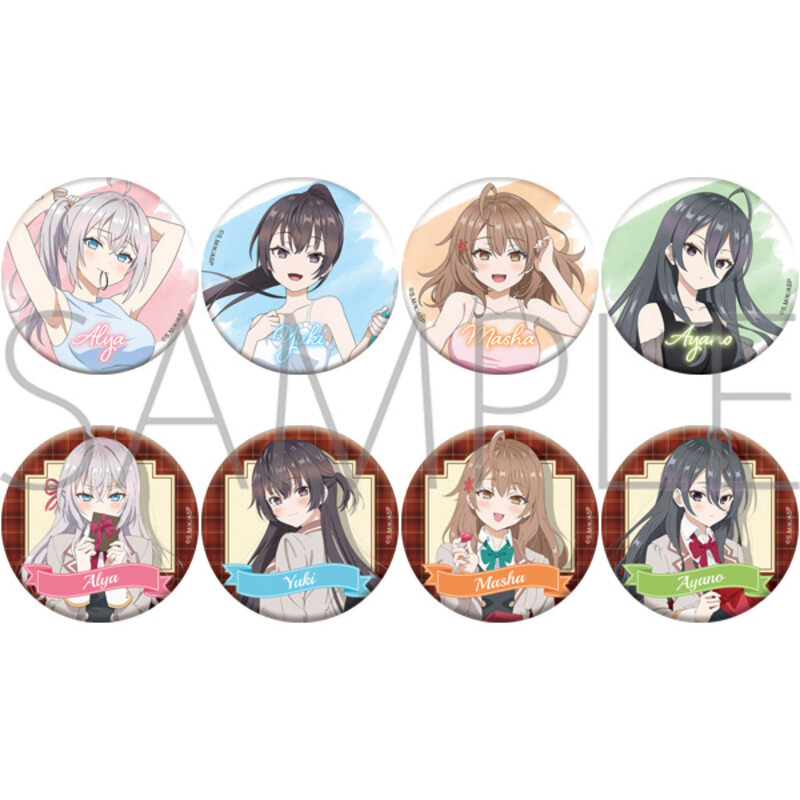 (PO) Alya Sometimes Hides Her Feelings in Russian Chara Badge Collection [BOX] Image_1