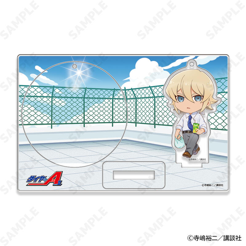 (PO) Ace of Diamond act II afternoon moment Acrylic Plate Holder 6 Okumura Koshu Image_2