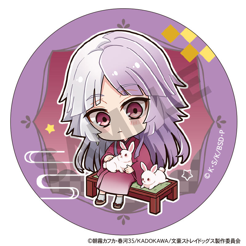 (PO) Bungo Stray Dogs Trading Can Badge Otsukimi [BOX] Image_11