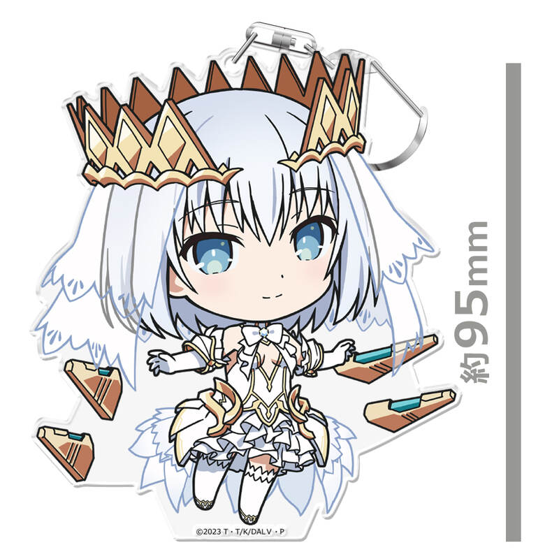 (PO) Date A Live V Puni Colle! Key Chain (with Stand) Tobiichi Origami Image_3