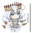 (PO) Date A Live V Puni Colle! Key Chain (with Stand) Tobiichi Origami Image_3