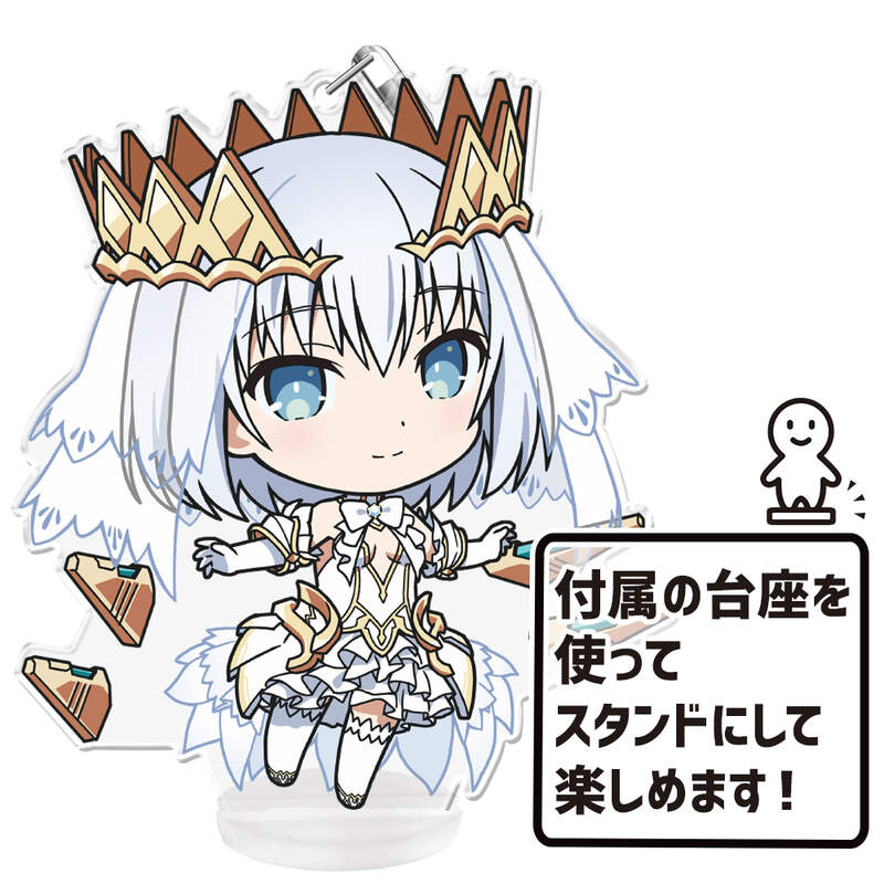 (PO) Date A Live V Puni Colle! Key Chain (with Stand) Tobiichi Origami Image_5