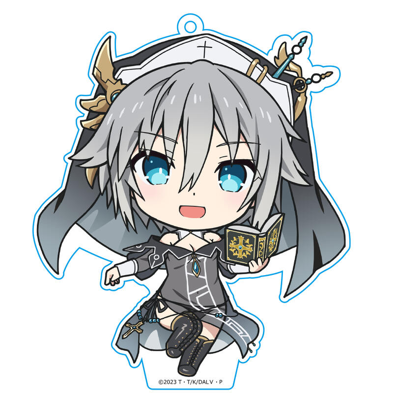 (PO) Date A Live V Puni Colle! Key Chain (with Stand) Honjo Nia Image_1