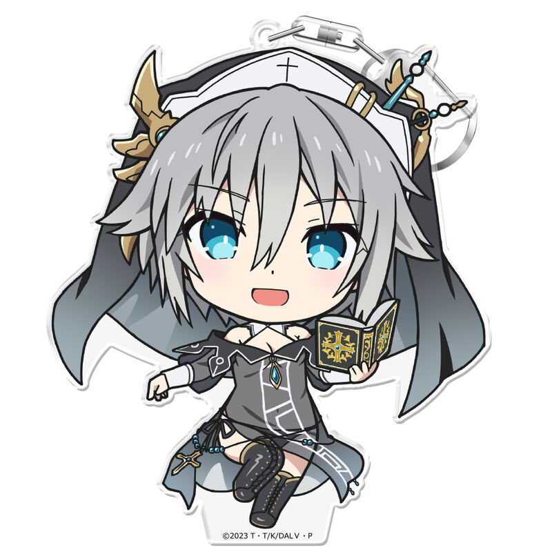 (PO) Date A Live V Puni Colle! Key Chain (with Stand) Honjo Nia Image_2