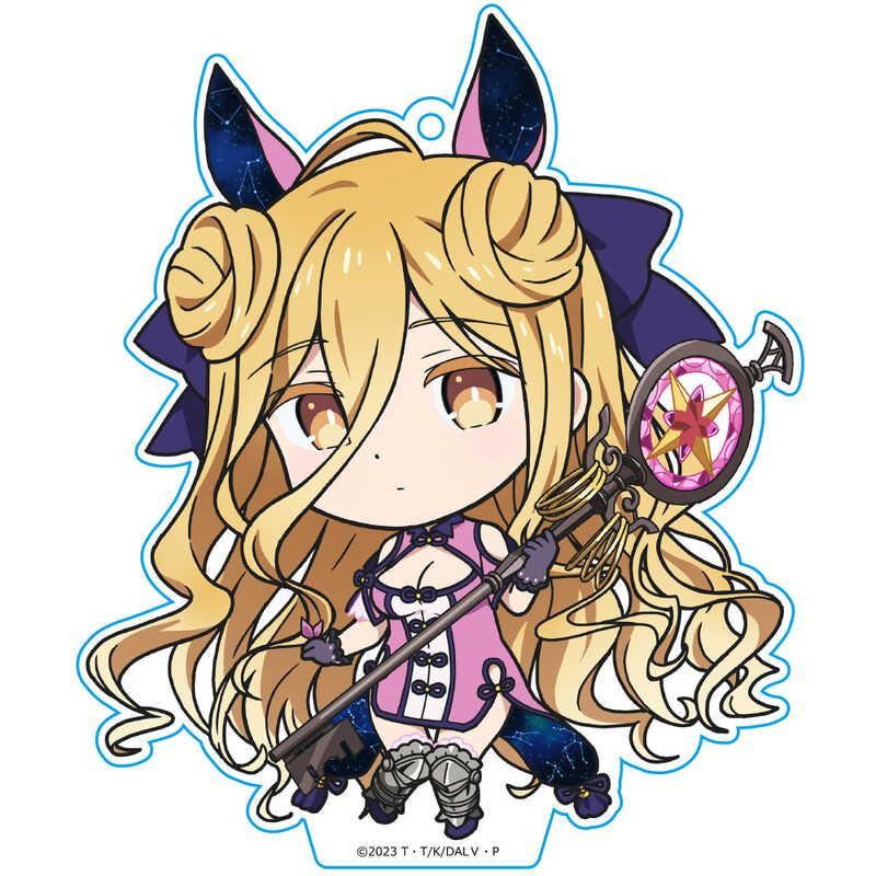 (PO) Date A Live V Puni Colle! Key Chain (with Stand) Hoshimiya Mukuro Image_1