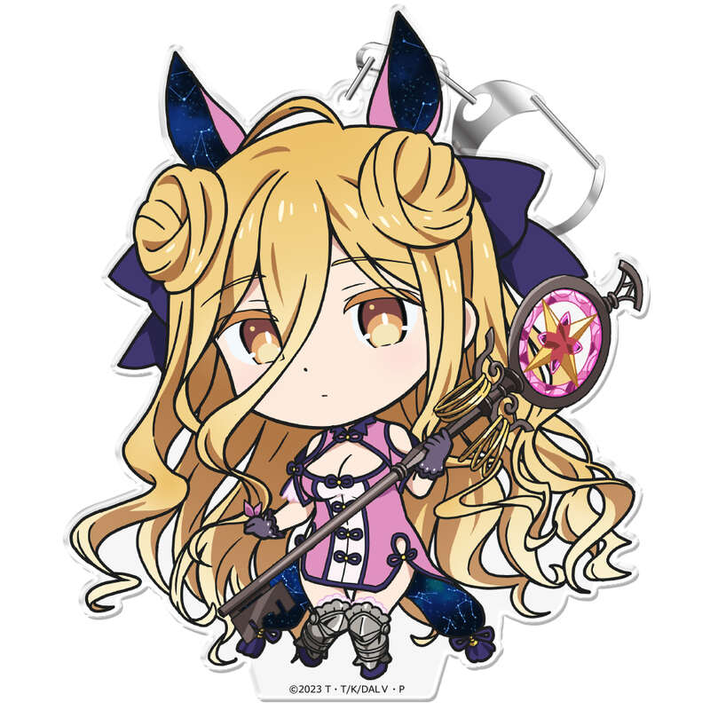 (PO) Date A Live V Puni Colle! Key Chain (with Stand) Hoshimiya Mukuro Image_2