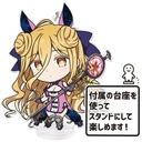(PO) Date A Live V Puni Colle! Key Chain (with Stand) Hoshimiya Mukuro Image_5