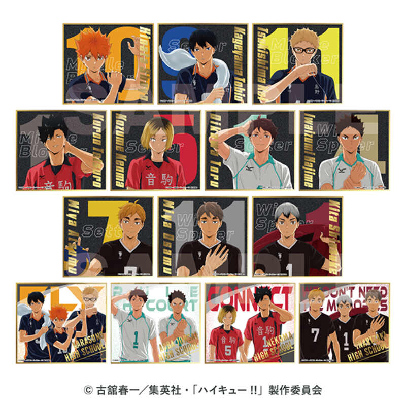 (PO) Haikyu!! Visual Shikishi Collection 8 [BOX] Image_1