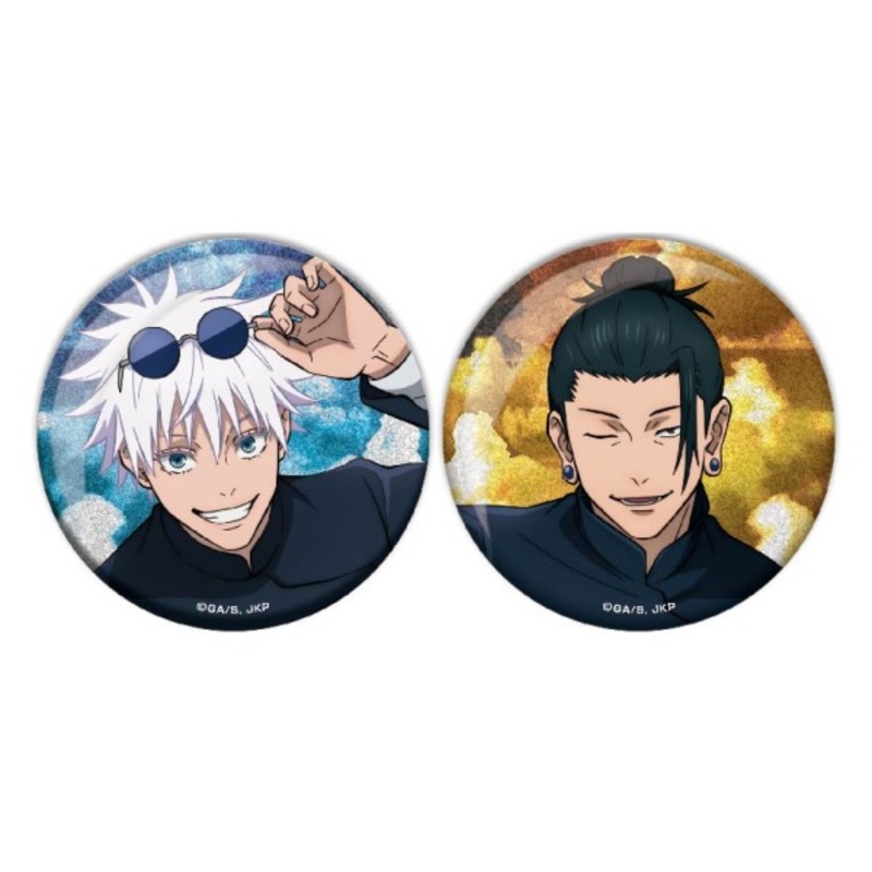 (PO) Jujutsu Kaisen Lame Kira Can Badge Pair Hidden Inventory / Premature Death Image_1