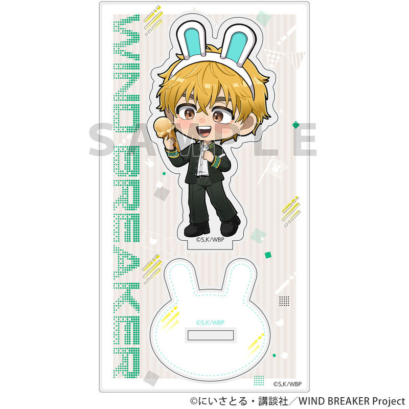 (PO) Wind Breaker Acrylic Stand Nirei Akihiko / Amusement Park Image_2