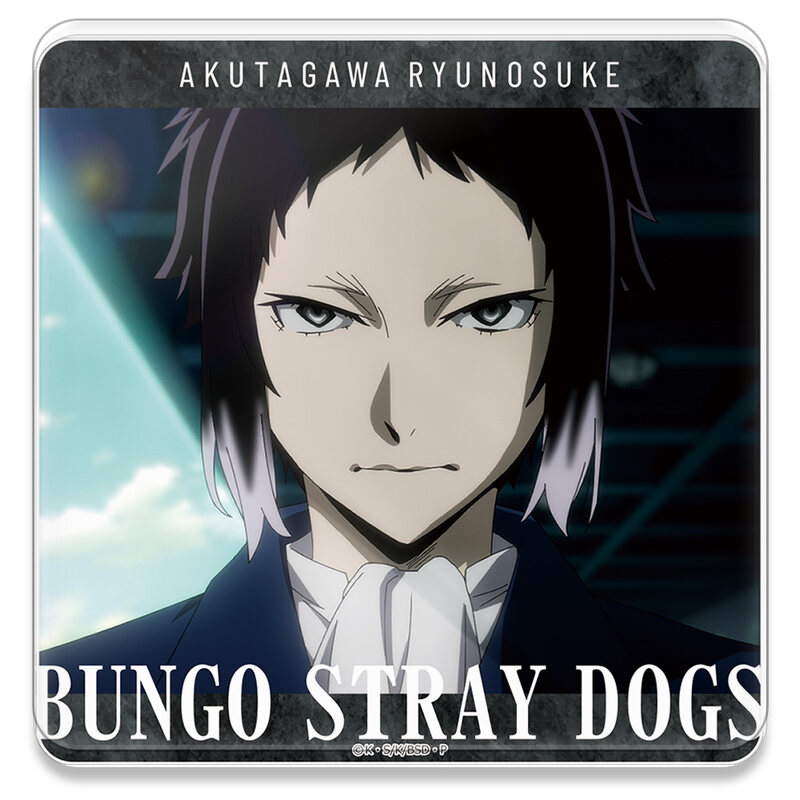 (PO) Bungo Stray Dogs Acrylic Coaster G Akutagawa Ryunosuke Image_1