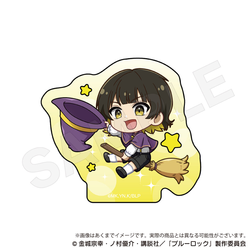 (PO) Blue Lock Trading Mini Character Acrylic Block Wizard Ver. [BOX] Image_3