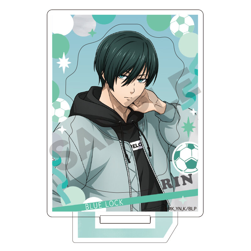 (PO) Blue Lock Frame Acrylic Stand Itoshi Rin Hoodie Image_2