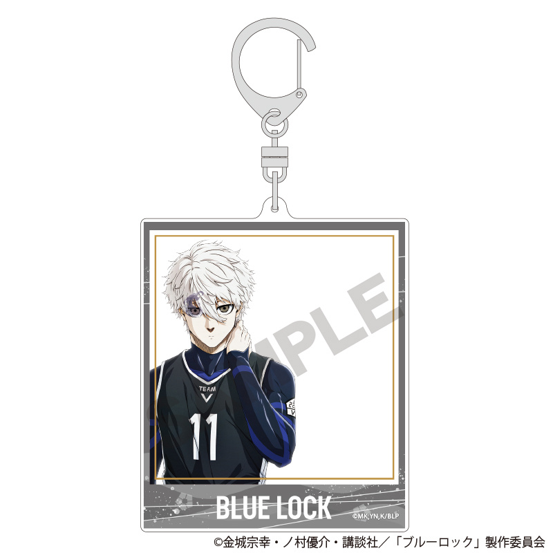 (PO) Blue Lock Frame Acrylic Key Chain Nagi Seishiro Team V Image_1