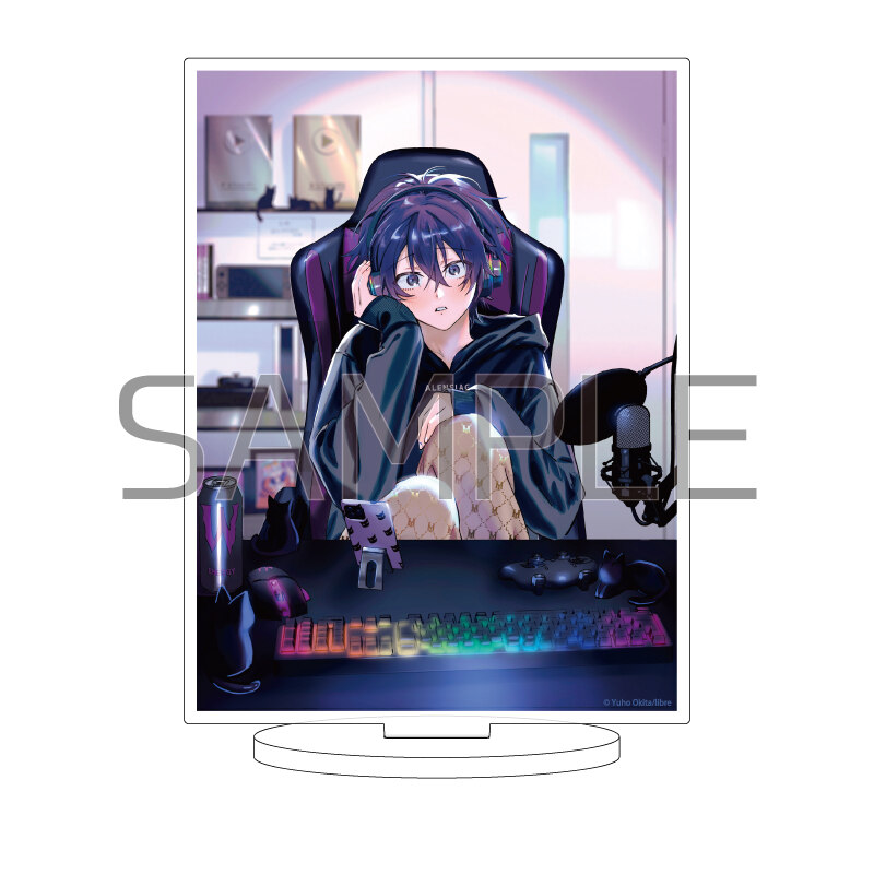(PO) Acrylic Stand Senpai, Naka Misete 02 Kageno Haruki (Official Illustration) Image_1