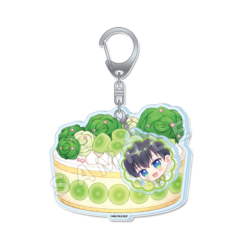 (PO) Blue Lock Puchichoko Acrylic Key Chain Isagi Yoichi Celebration Image_1