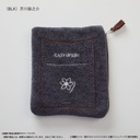 (PO) Bungo Stray Dogs Knit Pouch Black Akutagawa Ryunosuke Image_1