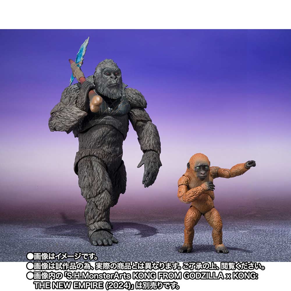 (PO) S.H.MonsterArts Godzilla x Kong: The New Empire - Suko & Mothra (2024) + option parts set Image_9