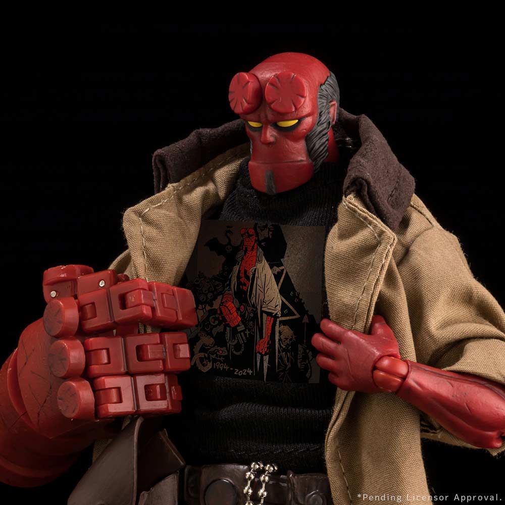 (PO) Hellboy 1/12 Scale Action Figure 30th Anniversary Edition Image_1