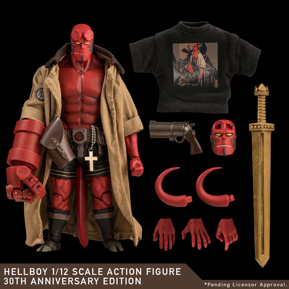 (PO) Hellboy 1/12 Scale Action Figure 30th Anniversary Edition Image_7
