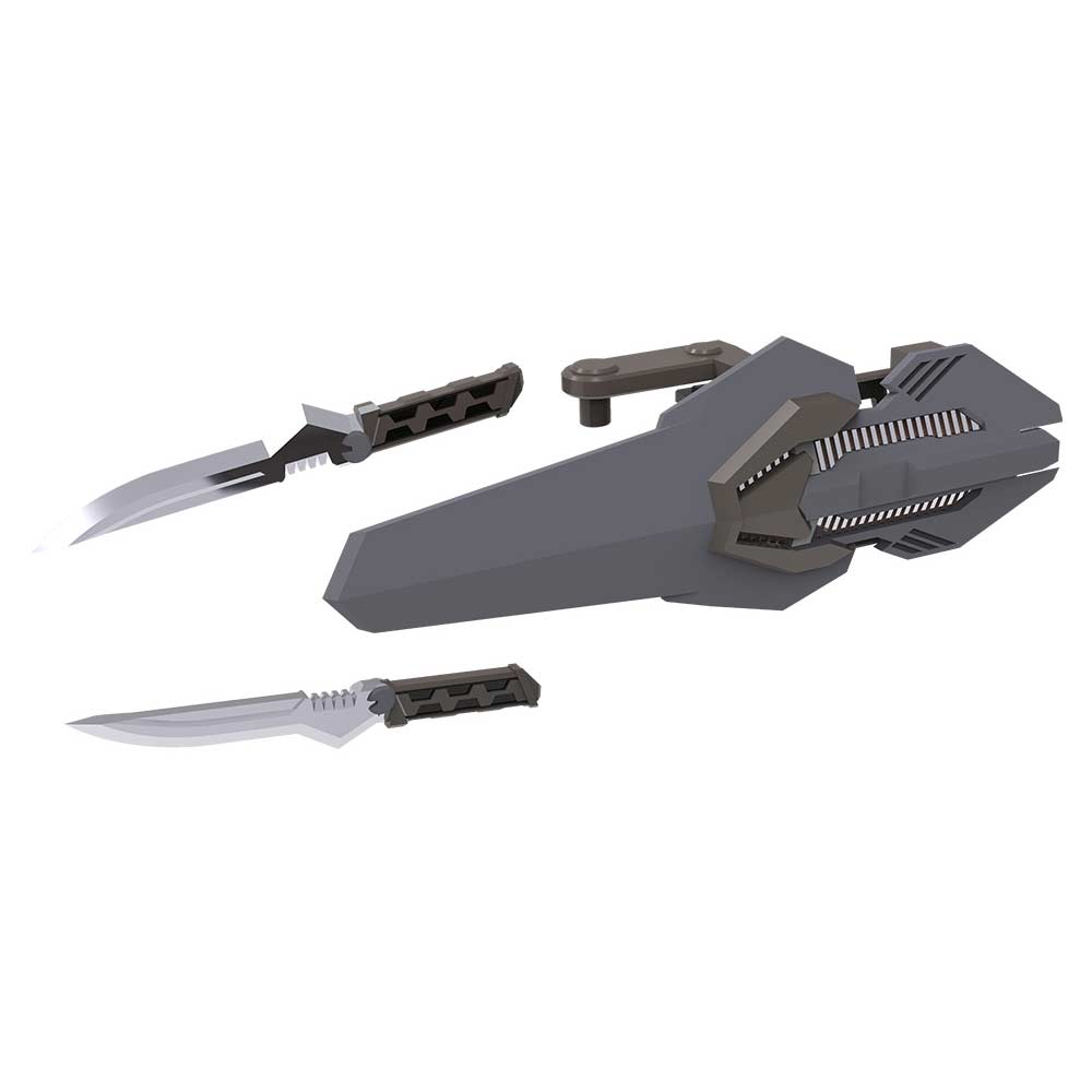(PO) M.S.G Modeling Support Goods Weapon Unit 55 Composite Plate Unit 01 Gray Ver. Image_2